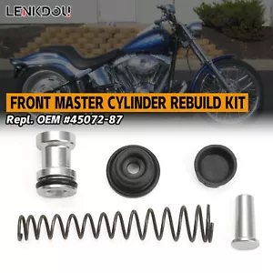 Kit de reconstrucción de cilindro maestro delantero de 5/8" para Harley Softail Springer FatBoy Dyna - Imagen 1 de 11
