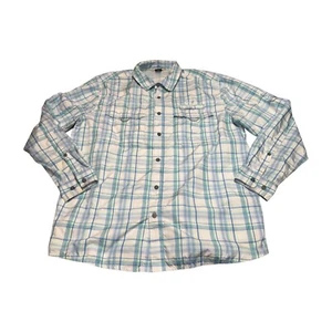 Field & Stream Hemd Herren Large mehrfarbig kariert Netz gefüttert belüftet hinten Knopfleiste - Bild 1 von 7