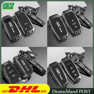 Schlüsselanhänger Abedeckung Dunkel Beleuchtung für Audi Fernbedienung Schlüssel - Bild 1 von 20