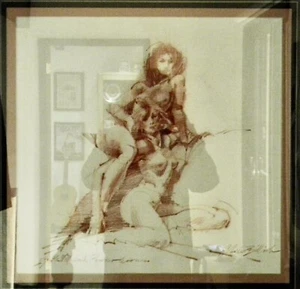 CHARLES BILLICH ORIGINAL SKETCH - Picture 1 of 5