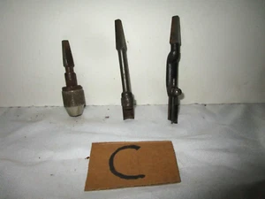 Set Vintage Hargrave brace drill specialty hole cutting, drilling, c'boring bits - Picture 1 of 14