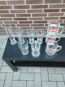 9 Biergläser Konvolut, u.a. 3x Almdudlerkrüge, 2x Hasseröder FIFA WM 2010, Holst - Bild 1 von 3