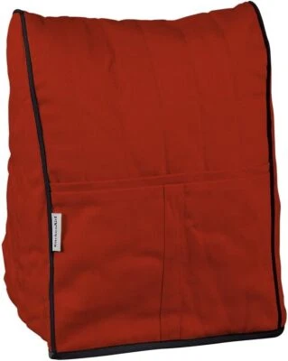 Nueva cubierta de tela KMCC1ER KitchenAid se adapta a todas las mezcladoras de soporte inclinable y elevador rojo imperio Foto 1 de 2