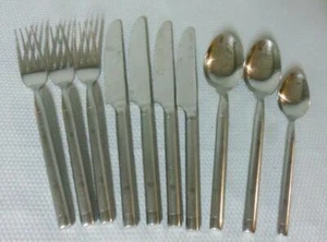 Hampton Silversmith Shangri-La Flatware Lot 10 Pieces - Picture 1 of 3