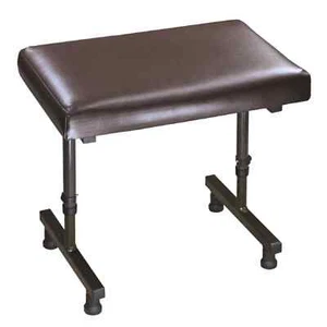Aidapt Padded Beaumont Footrest Footstool Height Adjustable Cushioned Leg Rest - Picture 1 of 2