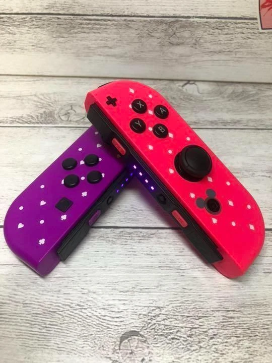 Nintendo Switch Disney Tsum Tsum Custom Festival Edition Joy-Con Only Tested - Image 1 of 4