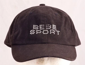 BEBE SPORT baseball hat Rhinestone Logo adjustable Strapback golf cap - Picture 1 of 8