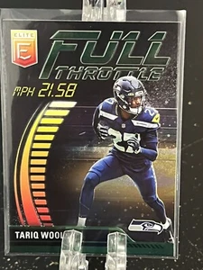 TARIQ WOOLEN-----2023 PANINI-----ELITE-----FULL THROTTLE---SEAHAWKS - Picture 1 of 2
