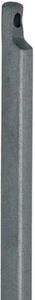 Treibriegelstange m.Aussparung eins.1500mm D.16mm STA hell verz.DENI - Bild 1 von 2