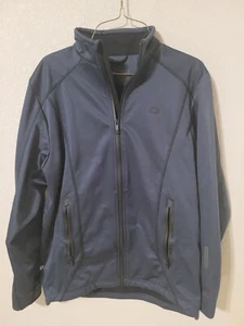 Ogio Alpha Elite Rain Mens Small OG1806 Blue Long Sleeve Jacket - Picture 1 of 8