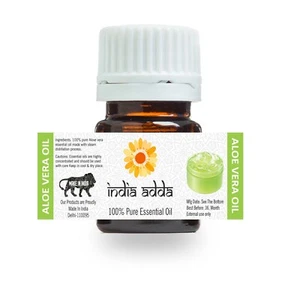 ALOE VERA ESSENTIAL OIL PURE & NATURAL UNDILUTED 3 ML TO 100 ML FROM INDIA - Picture 1 of 3