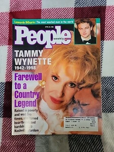 APRIL 20 1998 PEOPLE mag UNREAD TAMMY WYNETTE Farewell To A Country LEGEND LN - Picture 1 of 24