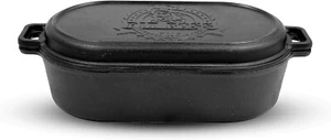 Pit Boss 6qt. Cast Iron Roaster with Lid - Picture 1 of 5