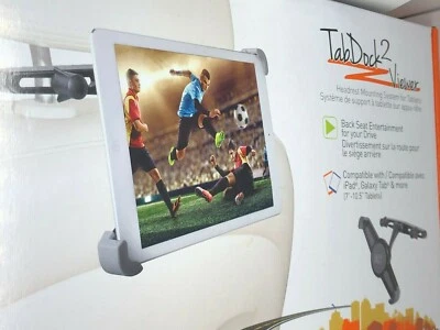 iBolt TabDock2 Viewer Headrest Mount for iPads, Tablets, E-Readers & Much More - Image 1 of 4