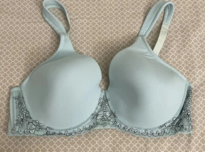 Sujetador Camiseta Leading Lady Ligeramente Forrado Con Aros 5045 Talla 38 C Azul Aqua Foto 1 de 4