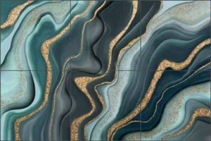 Pattern Tile Mural Backsplash Andrea Haase Art OB-HAA0798 - Picture 1 of 5