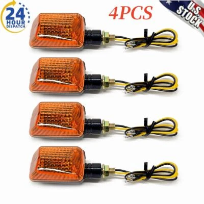 4PCS Motorcycle Turn Signals For Honda Nighthawk 250 650 750 Shadow VT750 VT1100 Foto 1 de 4