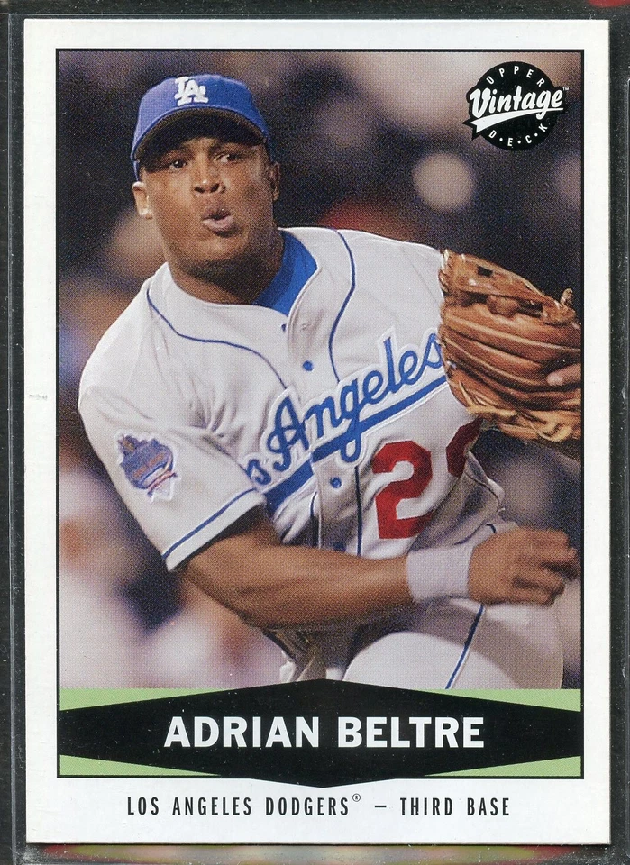 2004 Upper Deck Vintage Baseball - #161 - Adrian Beltre - Los Angeles Dodgers - Image 1 of 1
