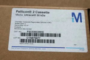 Millipore Pellicon 2 Cassette Ultracel® 30 kDa Membrane C screen 0.5 m² CRC NEW - Picture 1 of 3