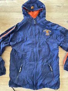Chaqueta de Pista Vintage CLEMSON TIGERS STARTER *Grande *Funciona Pequeña/ver Descripción - Imagen 1 de 6