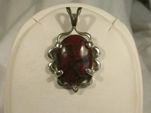 20x15mm Red Creek Jasper Pendant - Picture 1 of 1