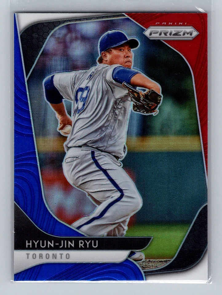 2020 Prizm Hyun-Jin Ryu PRIZM #92 - Toronto Blue Jays - Image 1 of 2