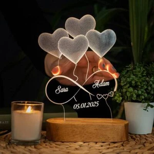 Personalized Valentine's Day Gift LED Art Light Ideas - Picture 1 of 6
