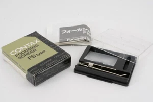 [UNUSED in Box] Contax Focusing Screen Type FS FS-6 for Contax RTS II From Japan - Picture 1 of 6