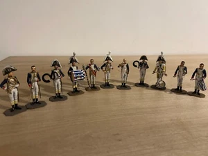 Vintage Historex Military Figures Napoleonic Wars, Military Band 7cmHigh Painted - Picture 1 of 3