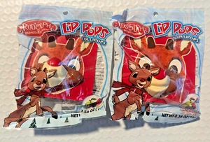 Lip Pops Lollipops Rudolph The Red-Nosed Reindeer Watermelon Flix Candy 6/2026 - Picture 1 of 5