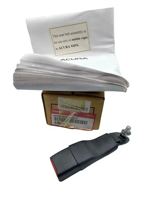 Подлинный оригинальный производитель Acura 12-13 MDX средний правый конец пряжки ремня безопасности 04863-STX-A00ZG - Изображение 1 из 4