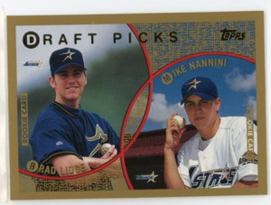 1999 Topps Draft Picks Brad Lidge Mike Nannini #441 Rookie RC