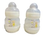 Menge 2 MAM Easy Start Anti-Kolik 4,5 Unzen Flaschen - Neugeborenen Flow - 0 Monate