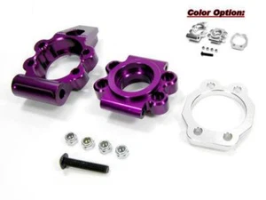 Rdlogics Alloy Rear Hub Carrier Set (1) for Baja 5b Silver baj-012s - Picture 1 of 1