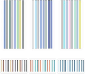 1380Pcs Transparent Highlighter Tape Reusable, Clear Sticky Tabs for Annotating - Picture 1 of 6