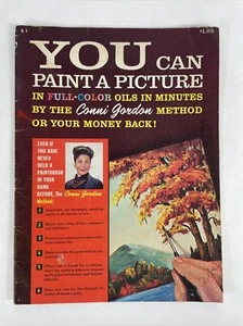 Vintage You Can Paint a Picture Conni Gordon 52016 Oil Painting, Large 11 x 14 - Picture 1 of 10