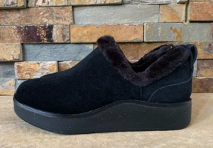 ABEO Pioneer Bootie Ergonomic Women's Size 5 Black Suede Slip On Shoe NEW $135 - Picture 1 of 12