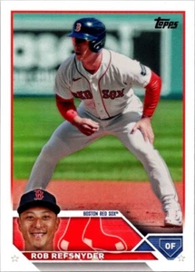 2023 Topps Update Baseball #US71 Rob Refsnyder SN - Picture 1 of 2