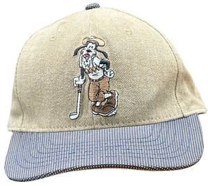 Walt Disney World Goofy Playing Golf Baseball Hat Pluto Hole In One Adjustable - Picture 1 of 13