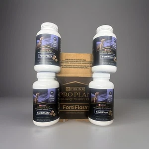 4x Purina Pro Plan FortiFlora Probiotic Supplements Dog 90 Chewable Tablets 9/26 - Picture 1 of 6