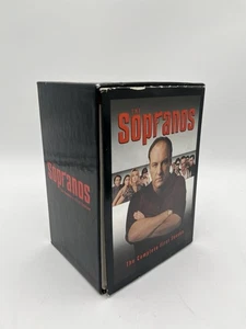 The Sopranos The Complete First Season VHS 2000 5 Tape Box Set HBO mobster drama - Picture 1 of 4