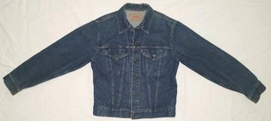 Vintage LEVI’S STRAUSS & CO 70704 0216 Denim Jean Jacket 80s 90s Youth Size 20 - Picture 1 of 6