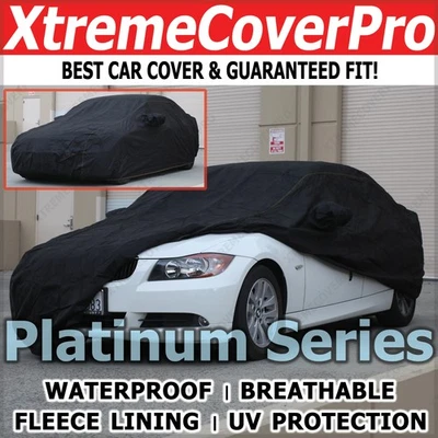 2005 2006 2007 2008 2009 VOLVO S60 WATERPROOF CAR COVER W/MIRROR POCKET BLACK - Image 1 of 4