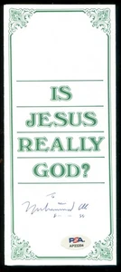 Muhammad Ali Signed Pamphlet Boxing Auto PSA/DNA W/Letter Is Jesus Really God? - Picture 1 of 4