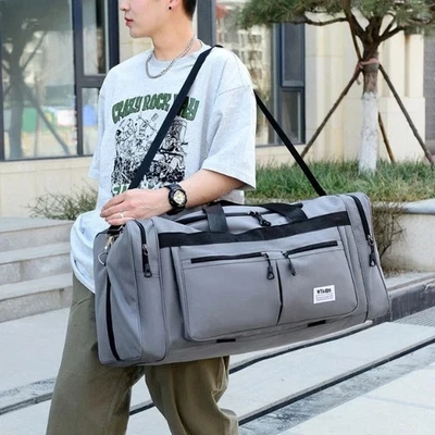 New High Quality Lightweight Holdall Cargo Travel Cabin Gym Duffle Bag - Image 1 of 4