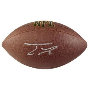 Tre Tucker Signed Wilson NFL Football Las Vegas Raiders BAS Witness COA Proof - Picture 1 of 9