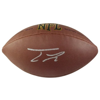 Tre Tucker Signed Wilson NFL Football Las Vegas Raiders BAS Witness COA Proof - Image 1 of 4