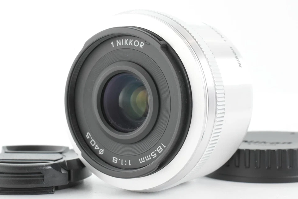 1 NIKKOR 18.5mm f/1.8 Silver Nikon CX Format Lens EF-TN5309 Shipped from the U.S - Image 1 of 4