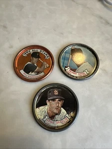 3 Vintage MLB Baseball Spieler Münzen/Token Lot 1964 Topps - Bild 1 von 7