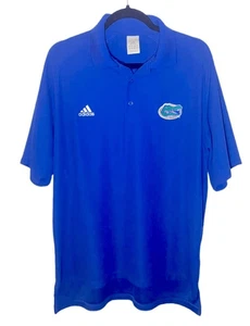 Adidas UF Florida Gators Poloshirt Blau Fußball Herren Größe L - Bild 1 von 8